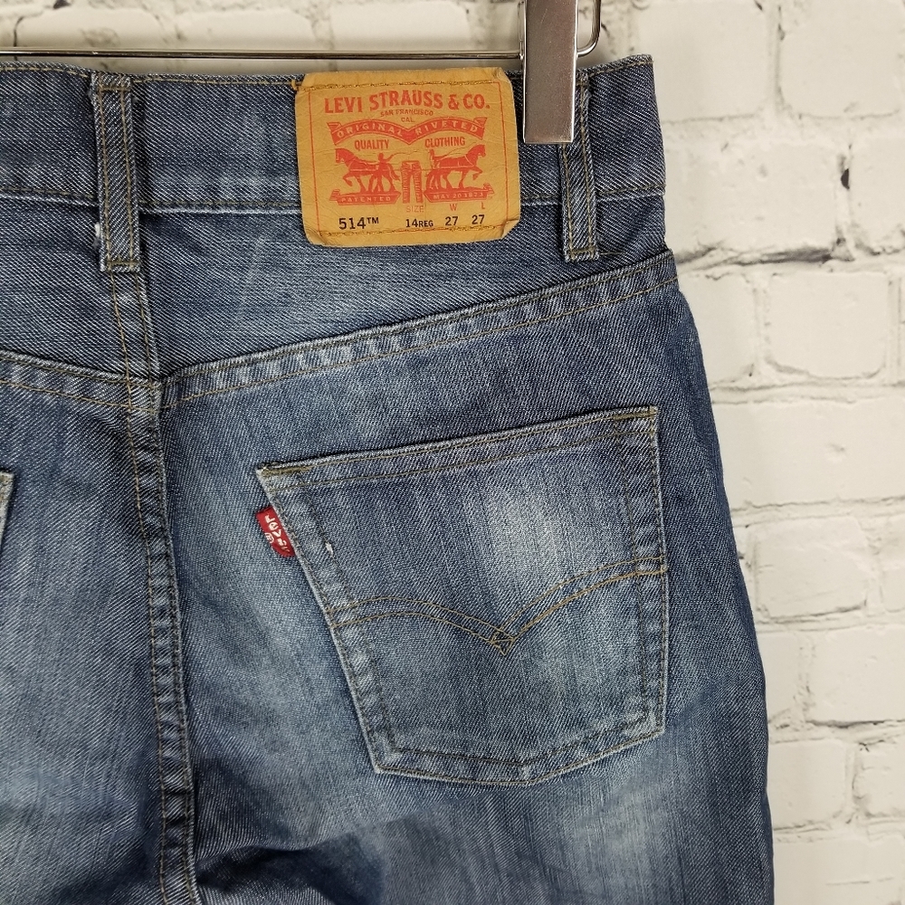 LEVI'S | 514 Slim Straight medium wash jeans